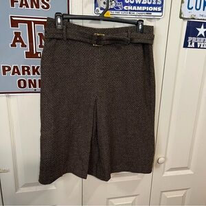 A. Giannetti Women’s Wool MIDI Skirt